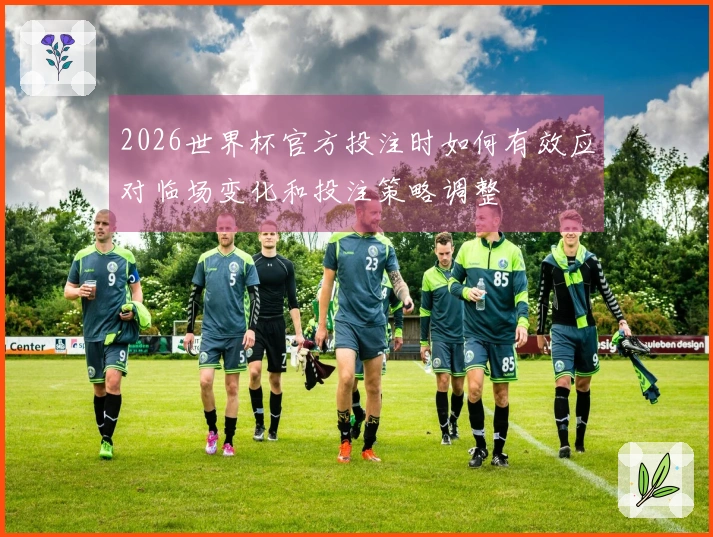 2026世界杯官方投注时如何有效应对临场变化和投注策略调整